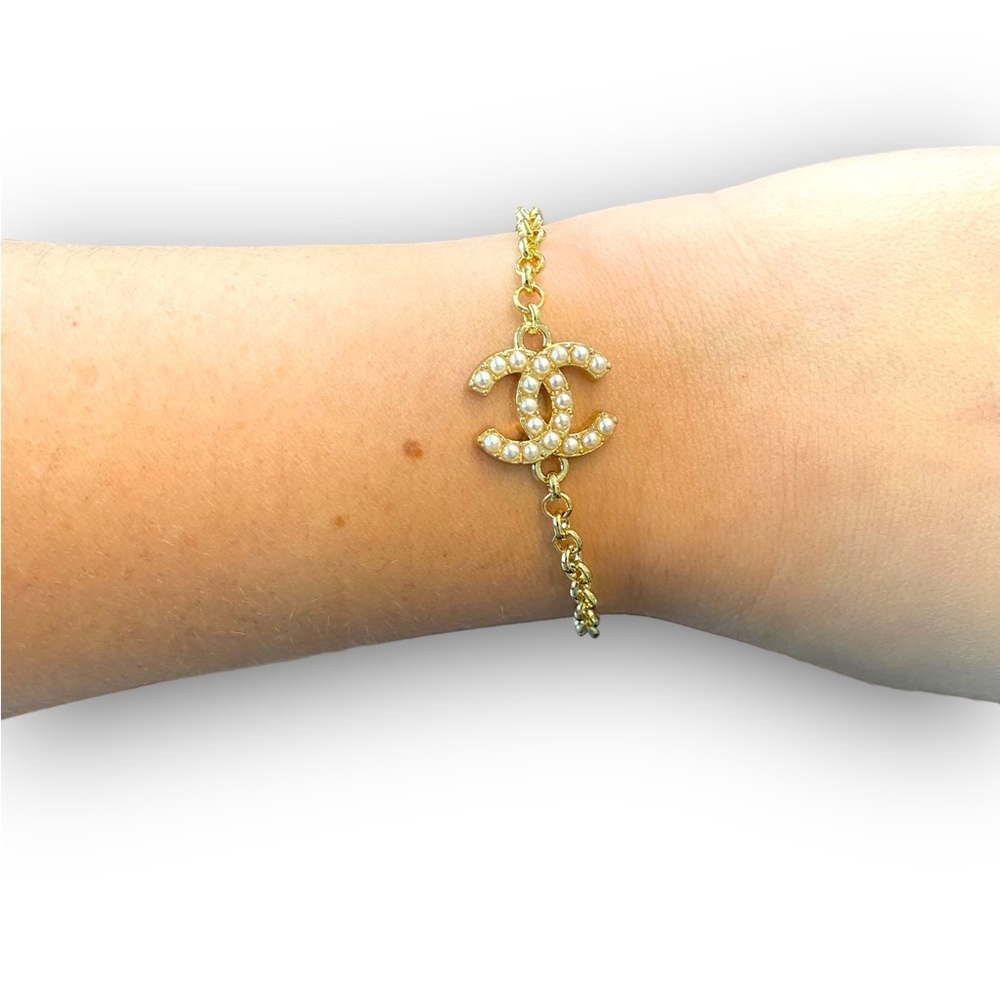 Stamp, Chanel, luxury bracelet, adjustable